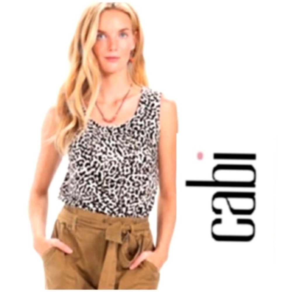 Cabi leopard top size medium - Picture 2 of 6